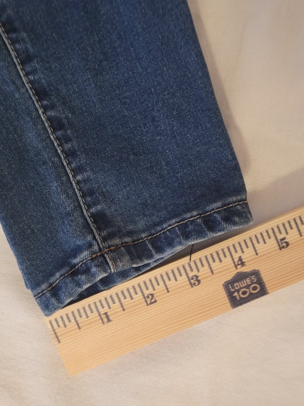 Blue Jeans YMI Size 9 Midrise Skinny - Picture 16 of 16